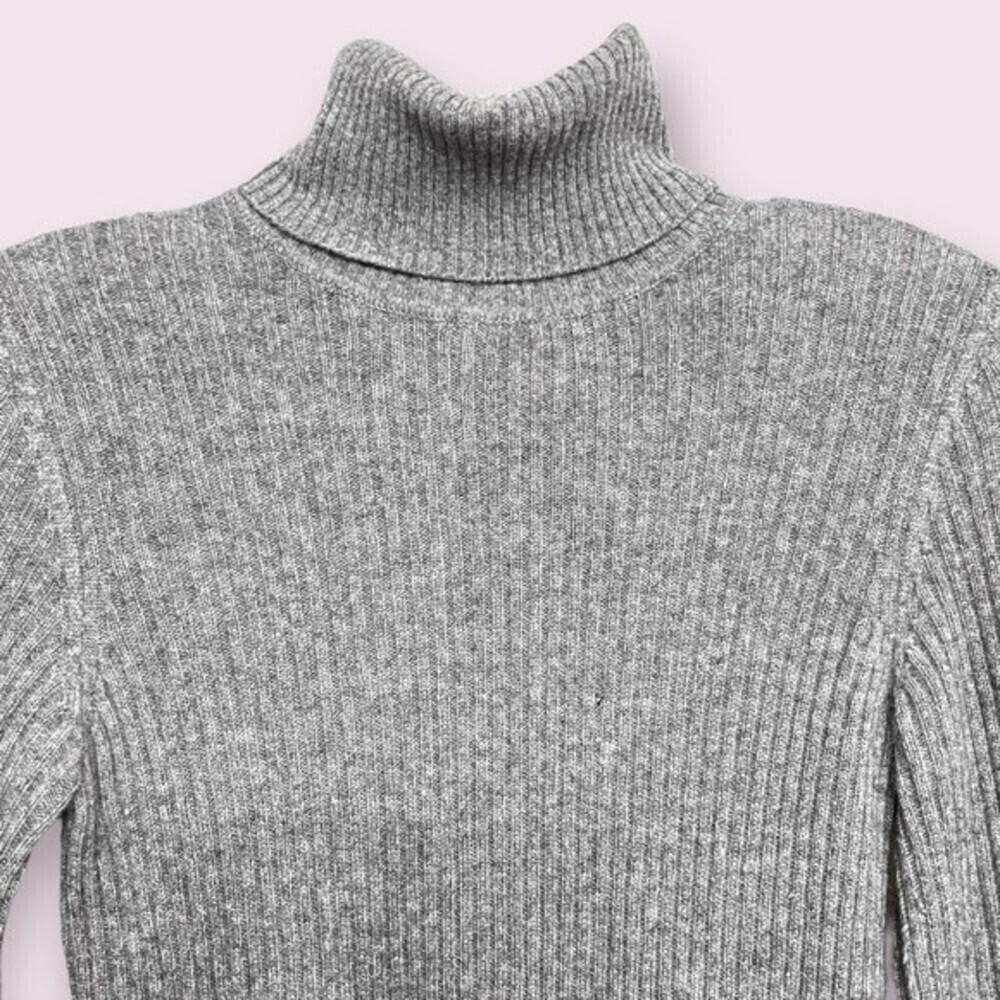Christopher Fisher 100% Cashmere Sweater Dress Gray Knit Womens Size Small - Picture 4 of 11